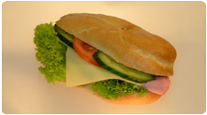 Sandwich(Krusti) Schinken/Käse